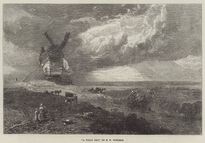 A Windy Day by Edmund Morison Wimperis